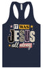 Jesus All Along Women's Racerback Tank