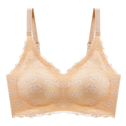Non-Marking Beautiful Back Sports Plus Breast Plus Size Bra