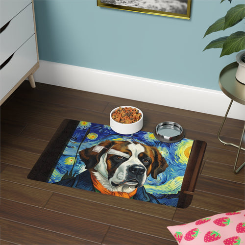 Non-Slip Pet Food Mat – Waterproof Feeding Mat for Dogs