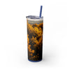 Skinny Tumbler with Straw – 20 oz Stainless Steel Cup