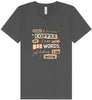 Drink Coffee and Say Bad Words Unisex V-Neck Shirt
