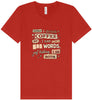 Drink Coffee and Say Bad Words Unisex V-Neck Shirt