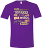 Drink Coffee and Say Bad Words Adult Gildan Soft Shirt