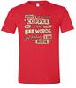 Drink Coffee and Say Bad Words Adult Gildan Soft Shirt
