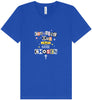 Crashing Out but Chosen Unisex V-Neck Shirt