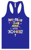Crashing Out but Chosen Women's Racerback Tank