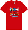 Dad with Wallet and Jokes Adult Bella Canvas Shirt