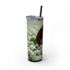 Skinny Tumbler with Straw – 20 oz Stainless Steel Cup