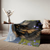 Sweatshirt Blanket – Plush Fleece Throw, 2 Size Options