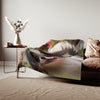 Sweatshirt Blanket – Plush Fleece Throw, 2 Size Options