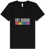 Gay Agenda Unisex V-Neck Shirt