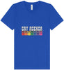 Gay Agenda Unisex V-Neck Shirt