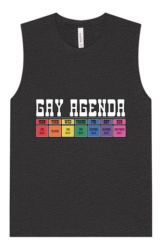Gay Agenda Muscle Tank
