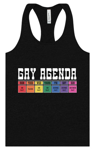 Gay Agenda Women's Racerback Tank