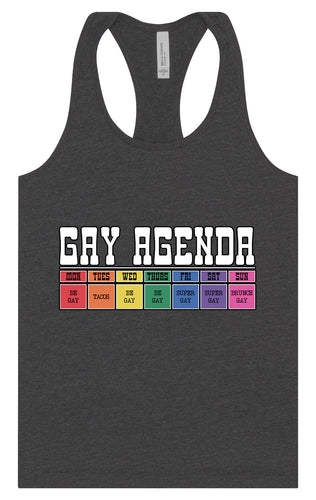 Gay Agenda Women's Racerback Tank