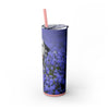 Skinny Tumbler with Straw – 20 oz Stainless Steel Cup