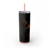 Skinny Tumbler with Straw – 20 oz Stainless Steel Cup
