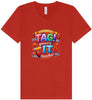 Tag You're It! Unisex V-Neck Shirt