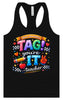 Tag You're It! Women's Racerback Tank
