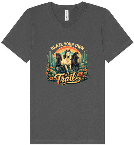 Blaze Your Own Trail Unisex V-Neck Shirt