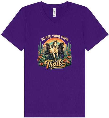 Blaze Your Own Trail Unisex V-Neck Shirt