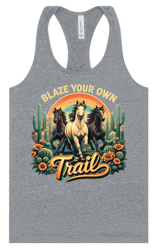 Blaze Your Own Trail Women's Racerback Tank