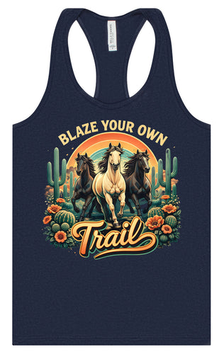 Blaze Your Own Trail Women's Racerback Tank