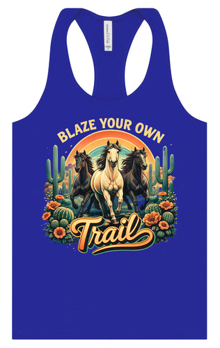 Blaze Your Own Trail Women's Racerback Tank