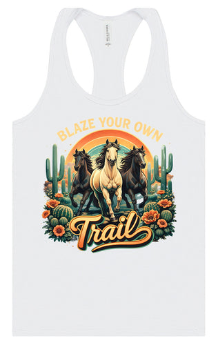 Blaze Your Own Trail Women's Racerback Tank