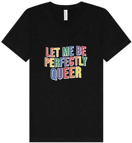 Perfectly Queer Unisex V-Neck Shirt