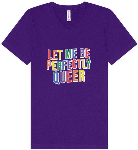 Perfectly Queer Unisex V-Neck Shirt