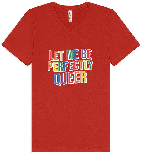 Perfectly Queer Unisex V-Neck Shirt