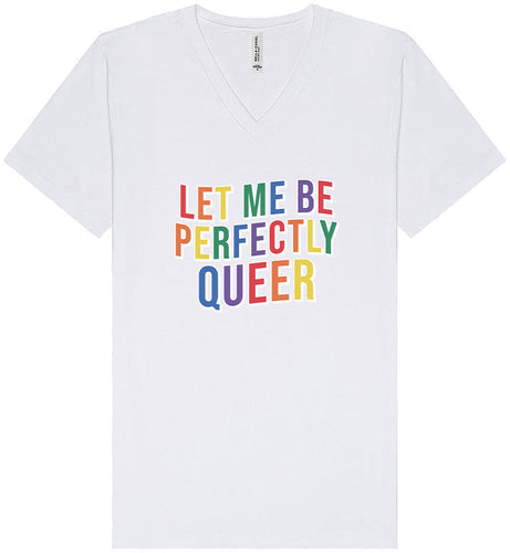 Perfectly Queer Unisex V-Neck Shirt