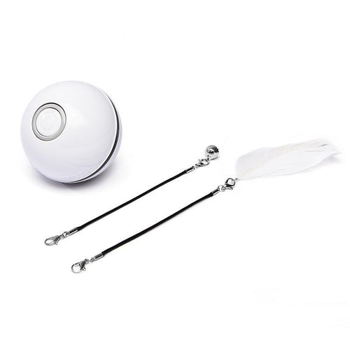LED Laser Rolling Ball Cat Toy