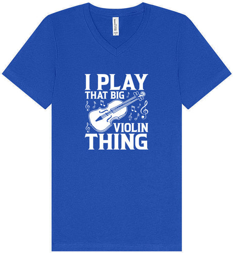 That Big Violin Thing Unisex V-Neck Shirt