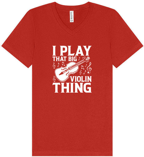 That Big Violin Thing Unisex V-Neck Shirt