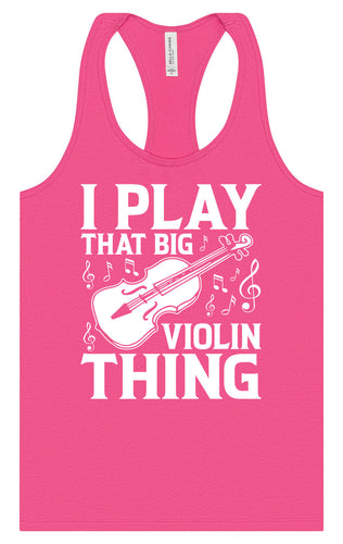 That Big Violin Thing Women's Racerback Tank