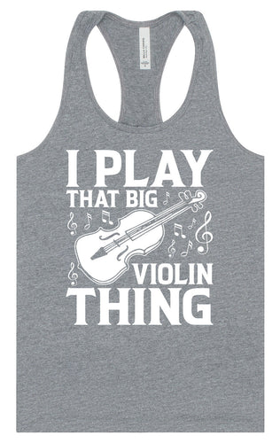 That Big Violin Thing Women's Racerback Tank