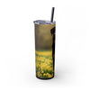 Skinny Tumbler with Straw – 20 oz Stainless Steel Cup