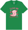 Love My Daughter Alotl Adult Bella Canvas Shirt