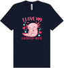 Love My Daughter Alotl Adult Bella Canvas Shirt