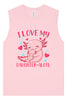 Love My Daughter Alotl Muscle Tank