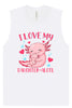 Love My Daughter Alotl Muscle Tank