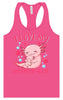 Love My Daughter Alotl Women's Racerback Tank