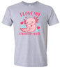 Love My Daughter Alotl Adult Gildan Soft Shirt