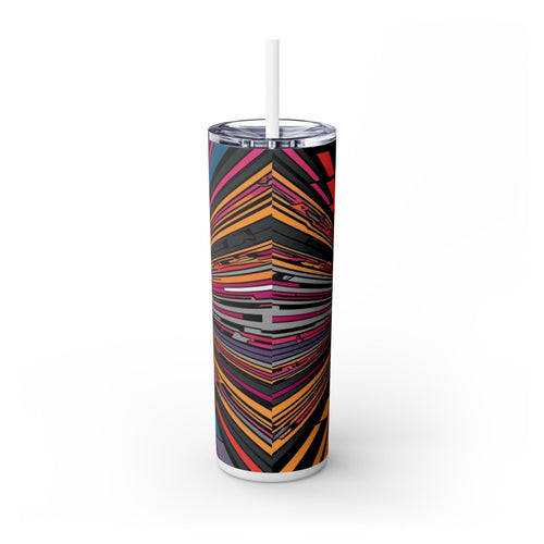 Skinny Tumbler with Straw – 20 oz Stainless Steel Cup