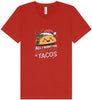 Tacos for Christmas Unisex V-Neck Shirt