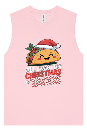 Tacos for Christmas Muscle Tank