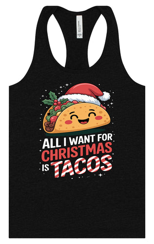 Tacos for Christmas Women's Racerback Tank