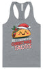 Tacos for Christmas Women's Racerback Tank